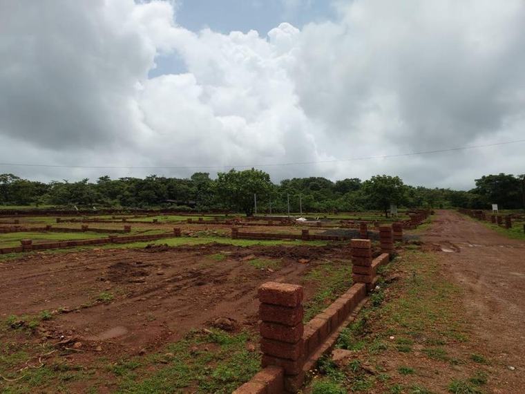 Oceano plot boundaries and internal road, Malvan, Maharashtra